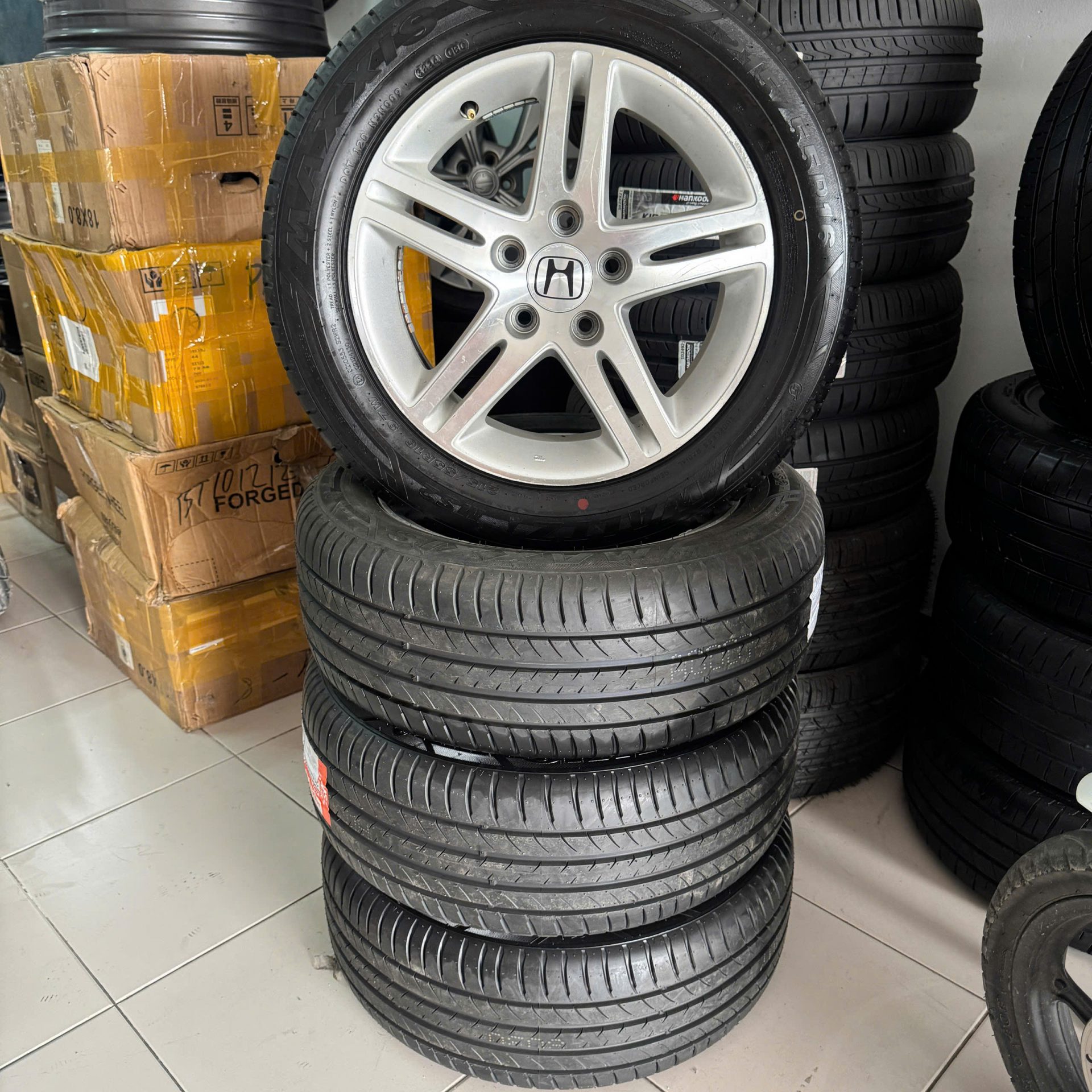 combo mâm lốp xe civic 16 inch