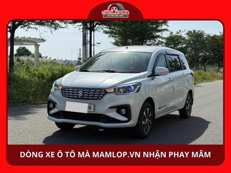 Các dòng xe ô tô mà Mamlop.vn nhận phay mâm