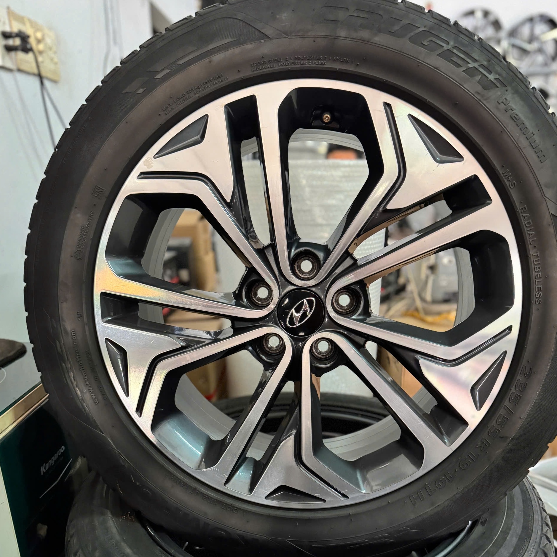 mâm zin tháo xe hyundai santafe