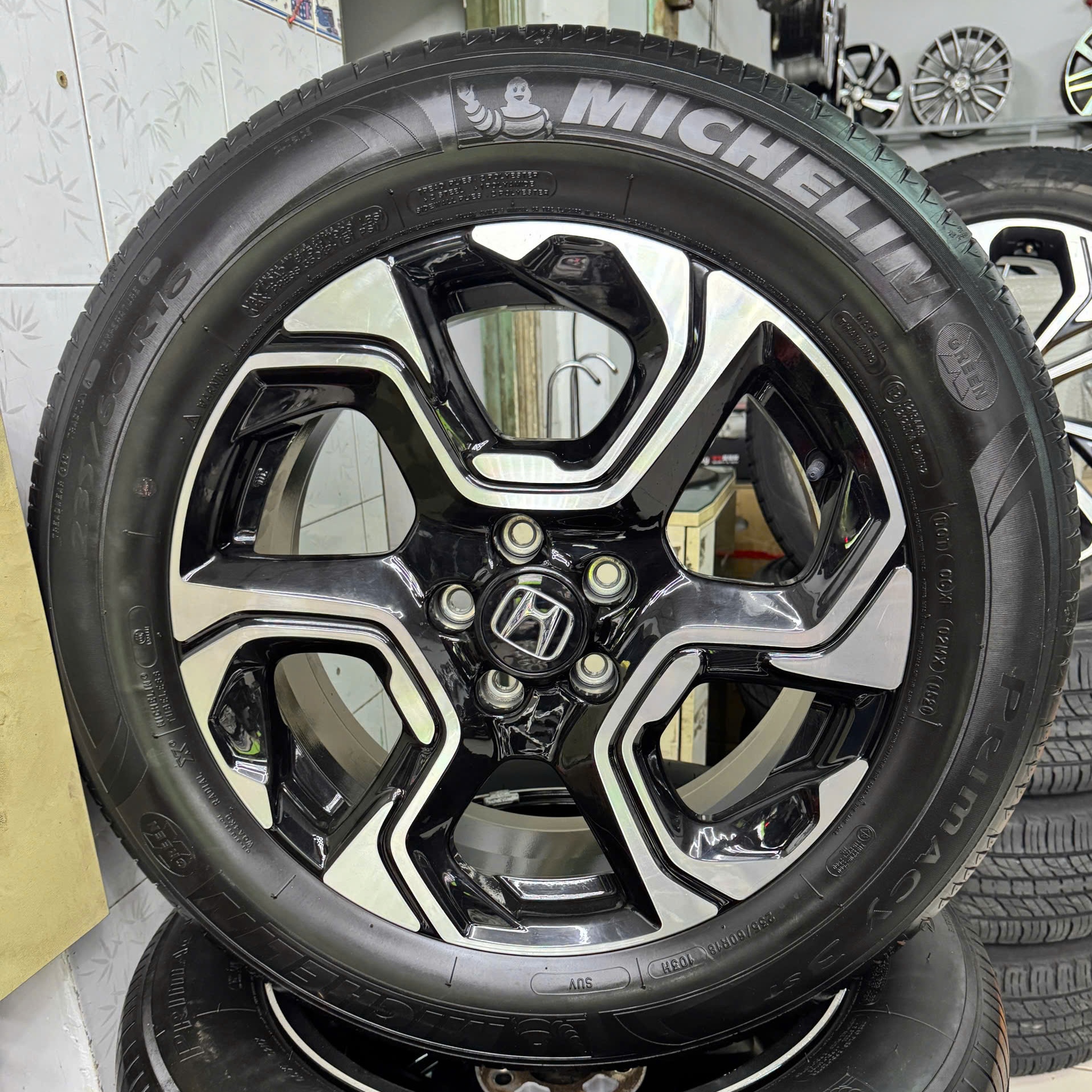 mâm xe limo green 18 inch zin tháo xe honda crv