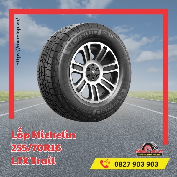 Lốp Michelin 255/70R16 LTX Trail tương thích với xe gì?