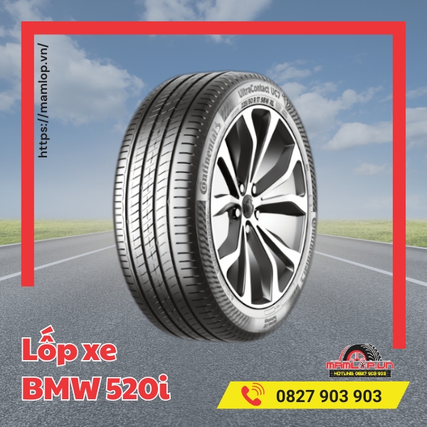 thong so lop cho xe bmw 520i