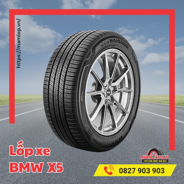 cac loai lop phu hop voi bmw x5