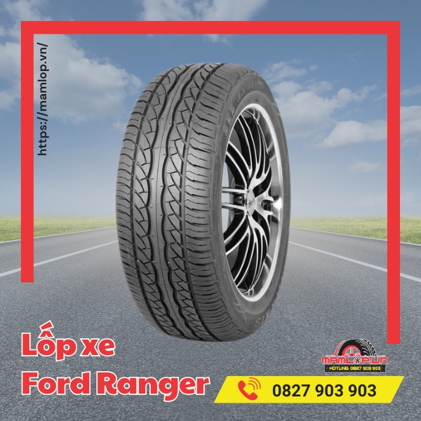 cac loai lop xe ford ranger pho bien