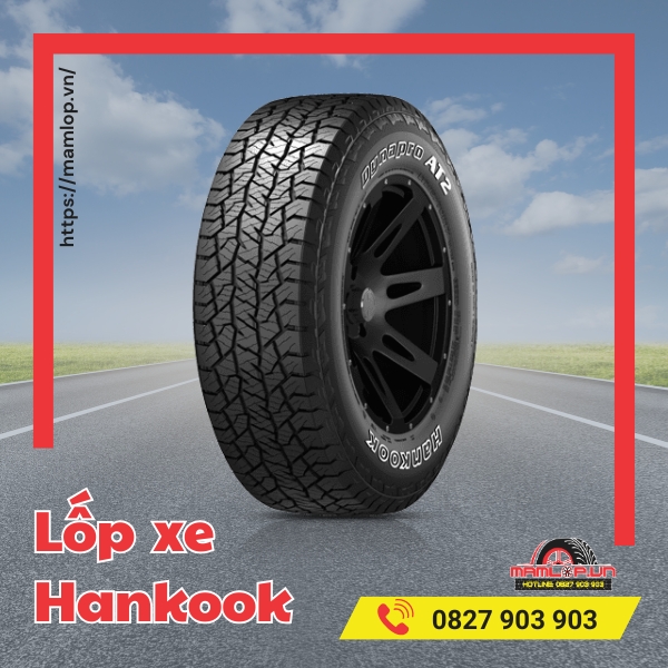 bao gia cac loai lop xe hankook pho bien