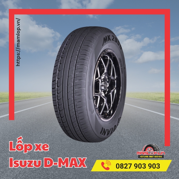 thong so lop xe isuzu d-max