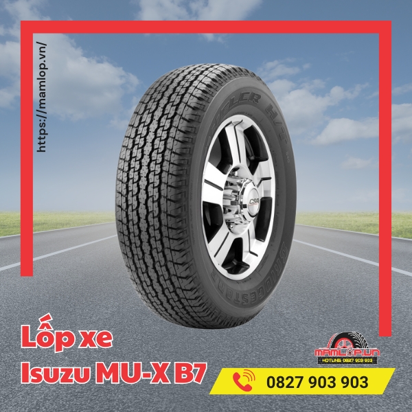thong so lop xe isuzu mu-x b7