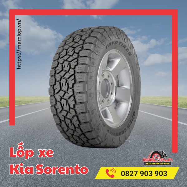 thong so lop xe kia sorento