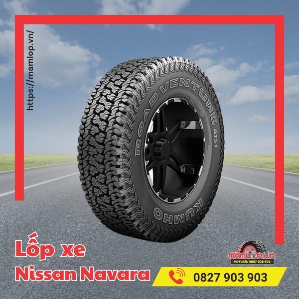 cac thuong hieu lop xe nissan navara duoc tin dung