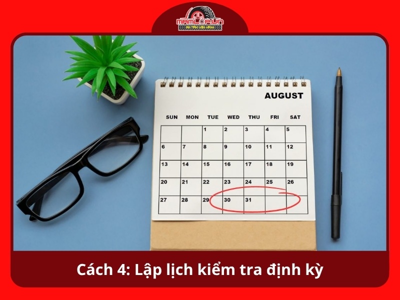 Cach 4 Lap lich kiem tra dinh ky