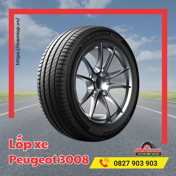 thong so lop o to peugeot 3008