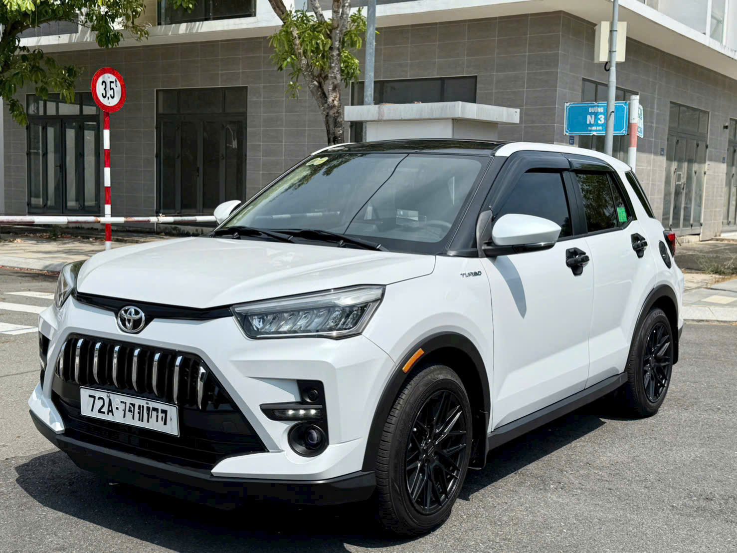 mâm độ xe toyota Raize