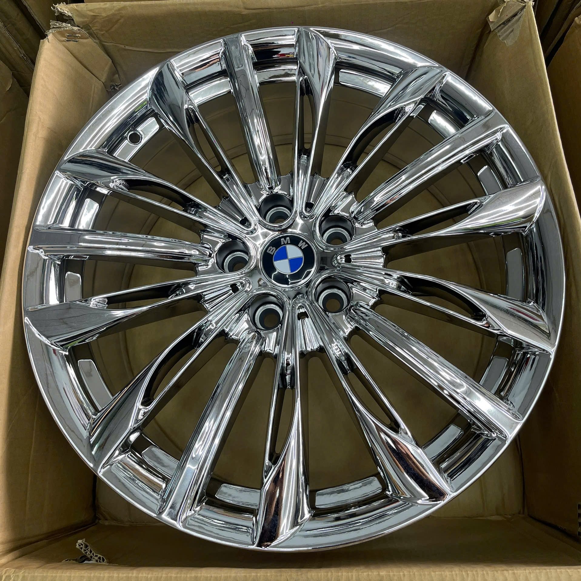 mâm mạ crom 18 inch cho mer, audi