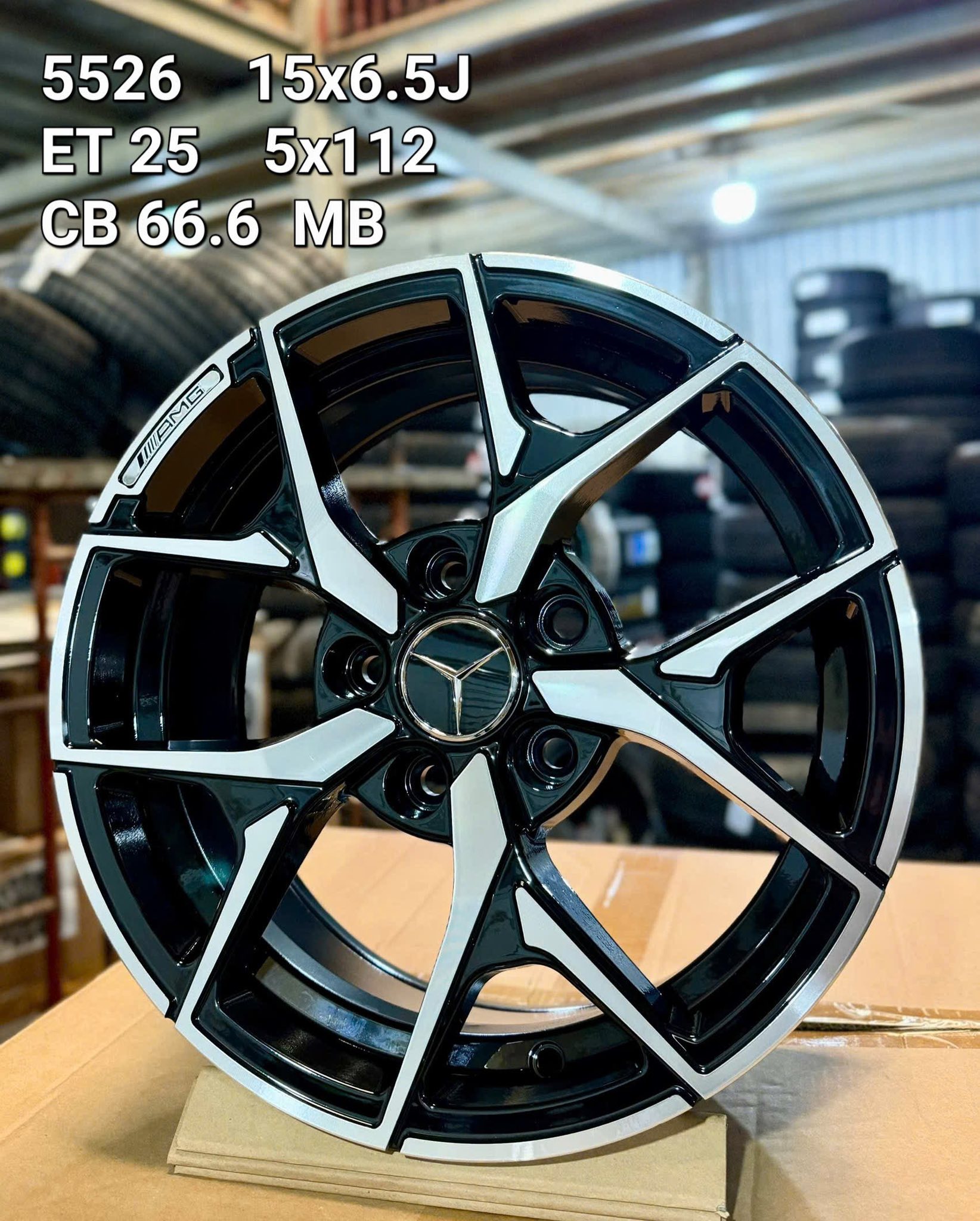 mâm mer MG5 15 inch