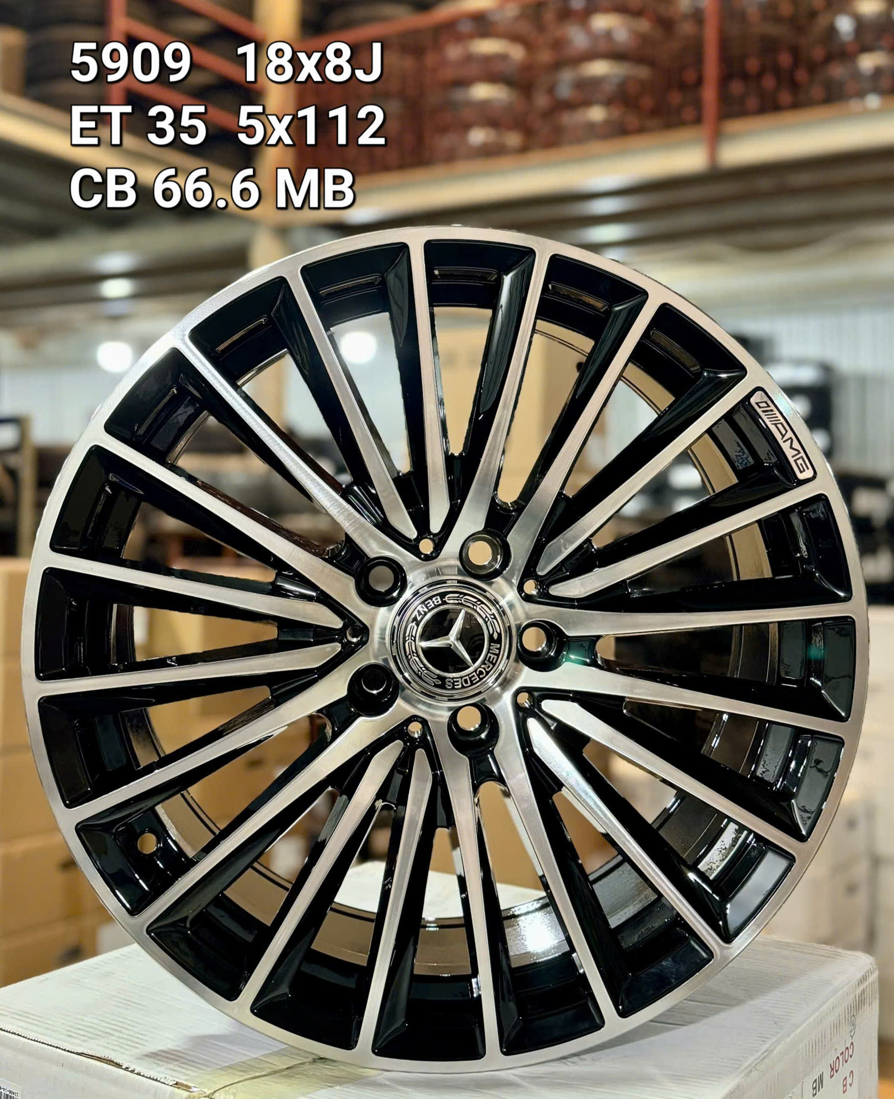 mâm mer đa chấu 18 inch