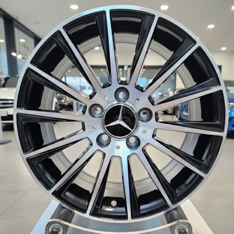 mâm mer da chấu đen phay 16 inch