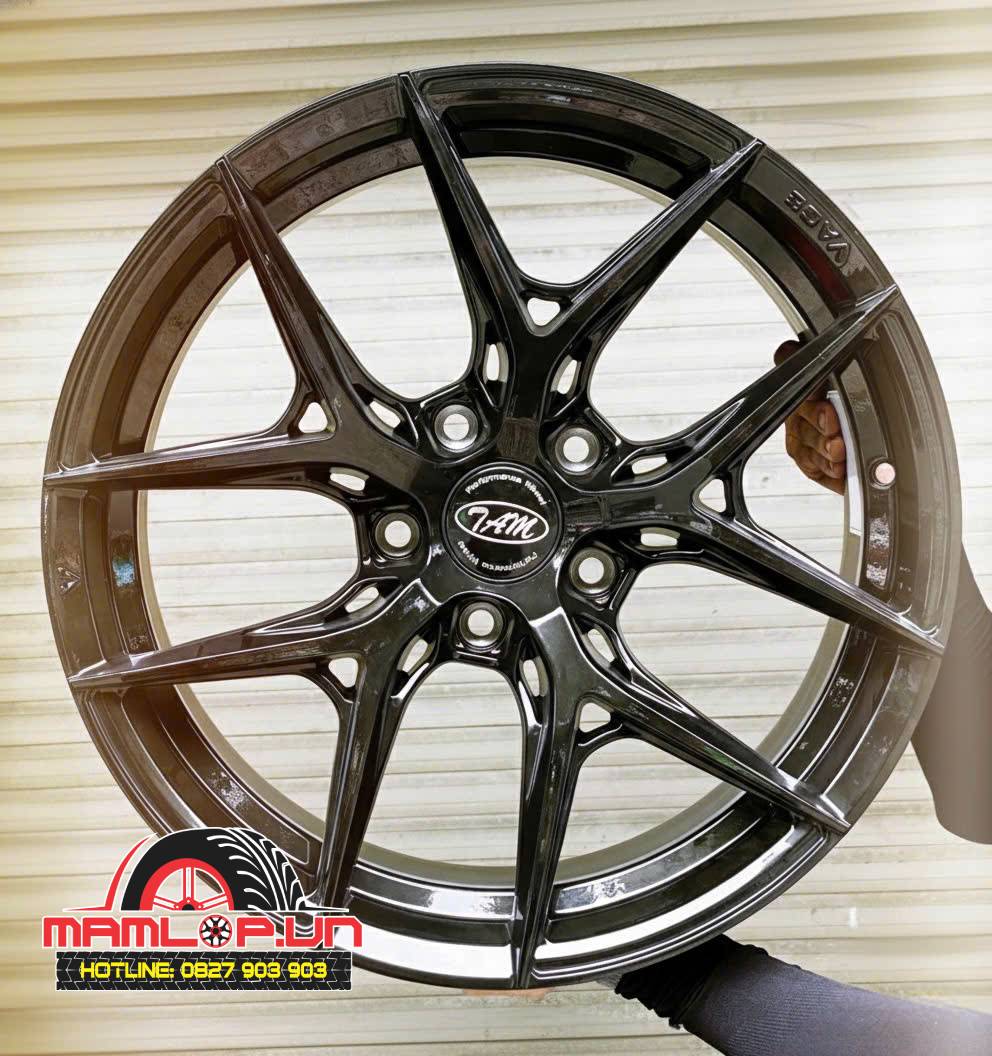 mâm thái lan 18 inch vừa chân ronda, k5, limo green, outlander