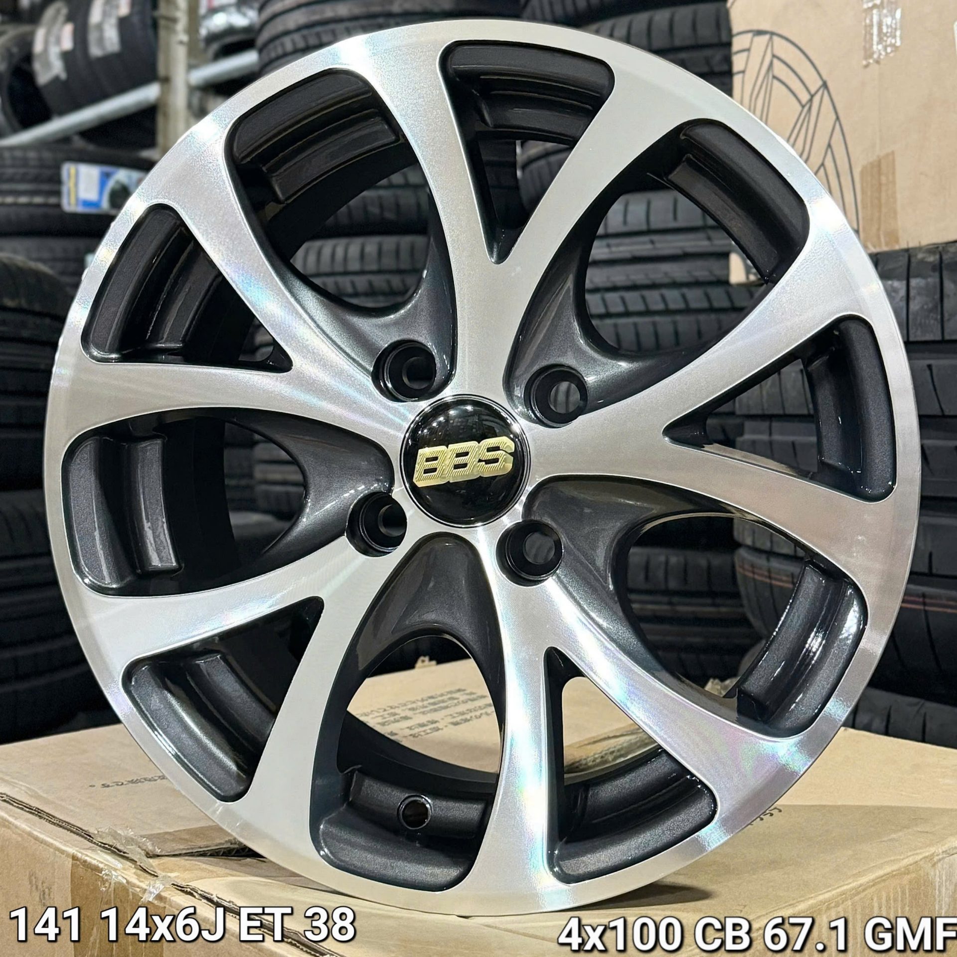 mâm xe 14 inch hoa mai