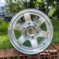 mâm xe cá mập đầu búa 15 inch hiace
