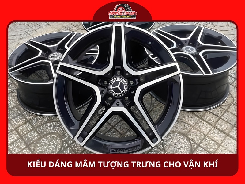 Kiểu dáng mâm tượng trưng cho vận khí