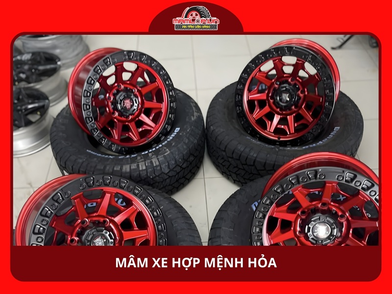 Mâm xe hợp mệnh Hỏa