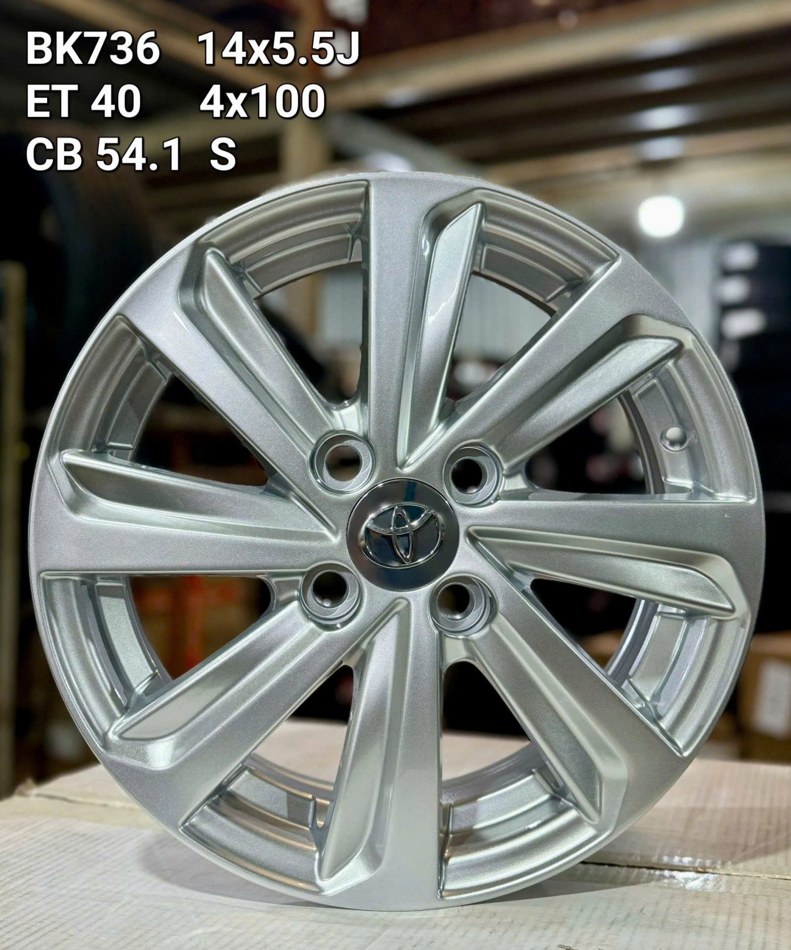 mâm xe vios, i14 inch