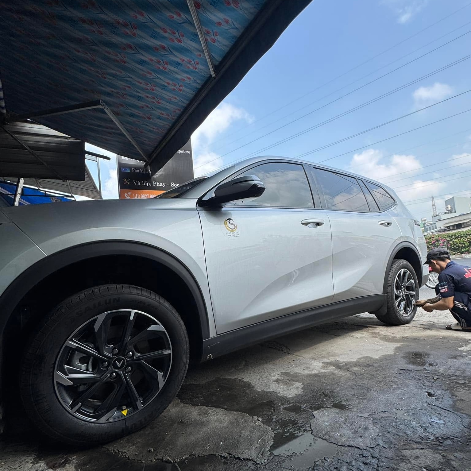mâm zin theo xe Toyota Cross lắp vua cho Limo Green