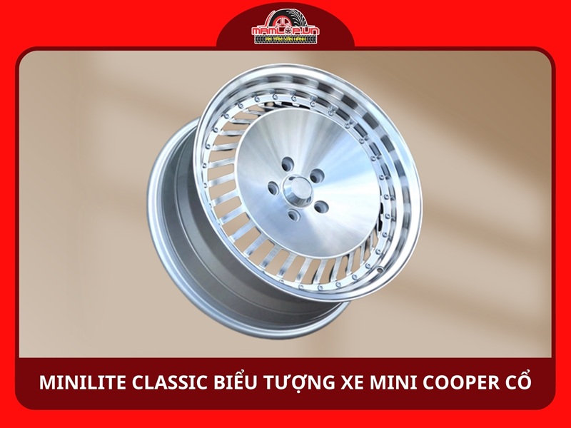 Minilite Classic biểu tượng xe Mini Cooper cổ