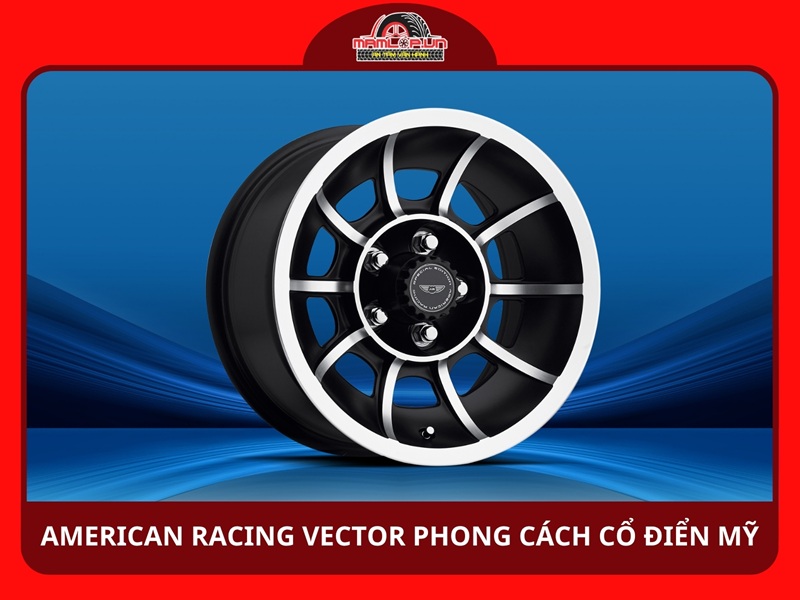 American Racing Vector phong cách cổ điển Mỹ