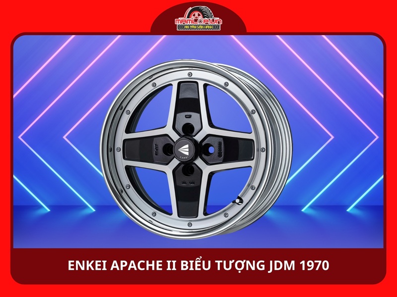 Enkei Apache II biểu tượng JDM những năm 1970