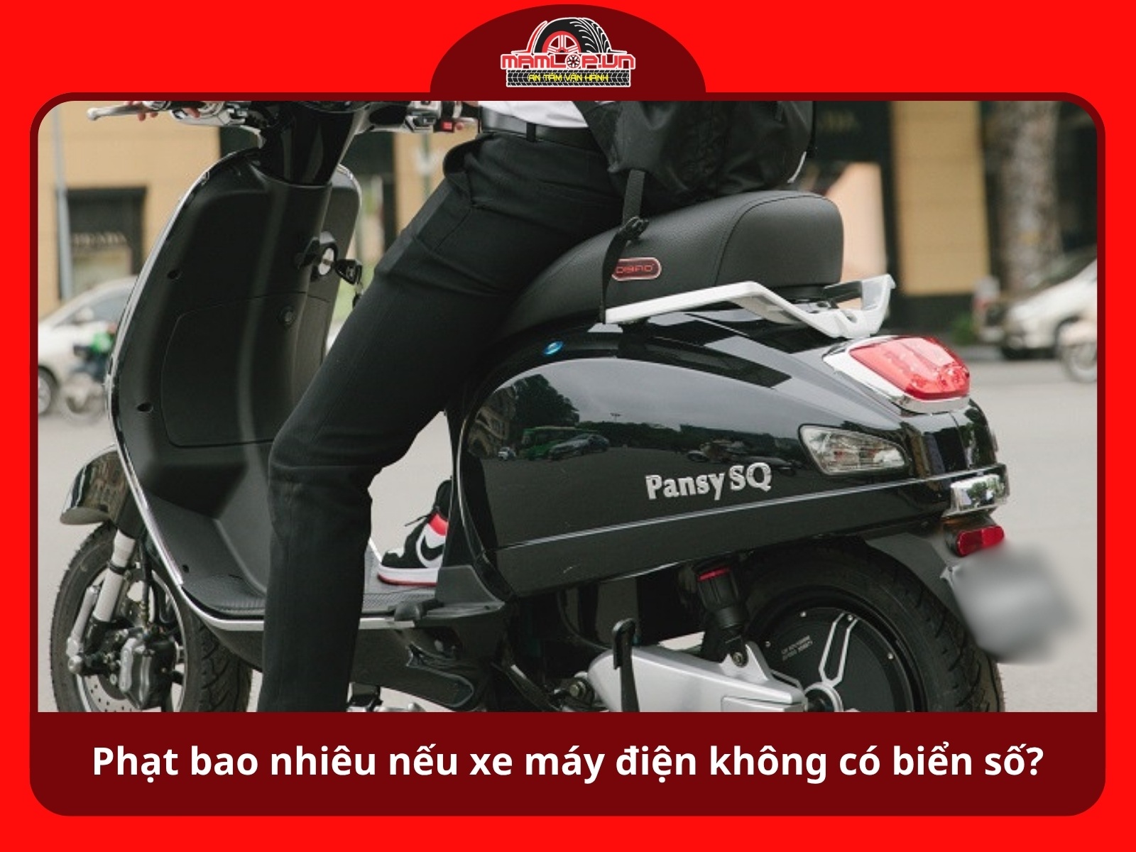 Phat bao nhieu neu xe may dien khong co bien so