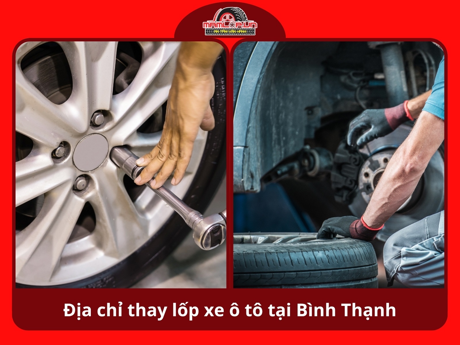 Dia chi thay lop xe o to tai Binh Thanh chinh hang gia tot nhat