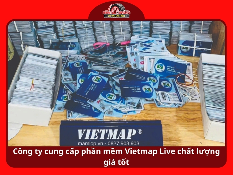 Cong ty cung cap phan mem Vietmap Live chat luong gia tot