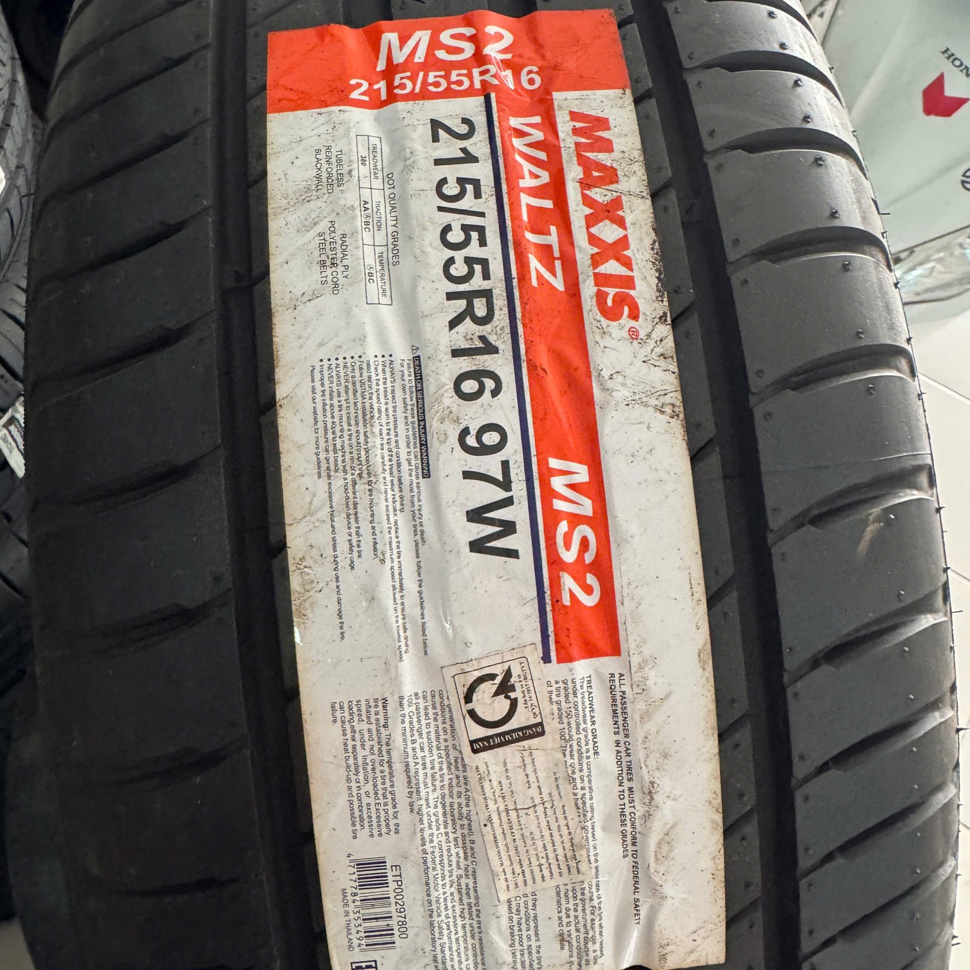 vỏ xe civic 16 inch