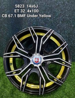 Mâm xe Morning 14 inch viền vàng