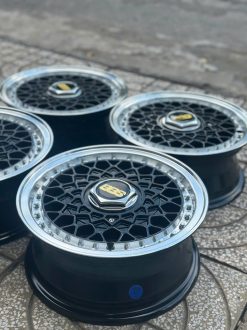 Alternative view of Mâm BBS 12 inch màu đen nút bạc cho Su cóc, Tải 5 tạ, Tải van
