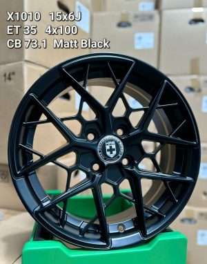 Mâm xe Almera 15 inch màu đen