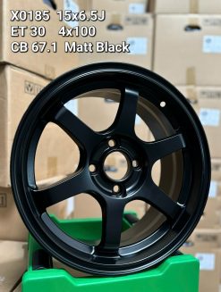 Vành xe honda Ciaz 15 inch đen 6 cánh