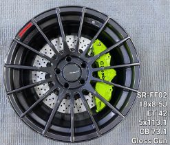 Lazang Cross, Camry, Civic 18 inch đa chấu đen