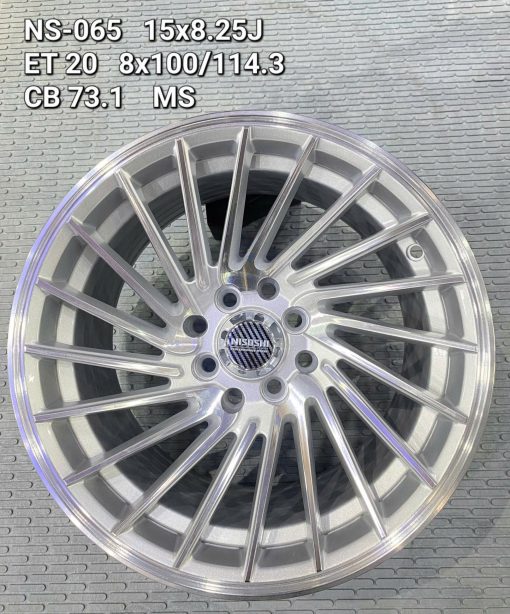 Mâm xe 15 inch Nisoshi 15 inch lắp vừa cho Suzuki Swift, Moring, Vios