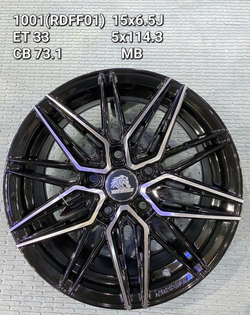 Mâm xe I20, Avante, Civic 15 inch đen bóng