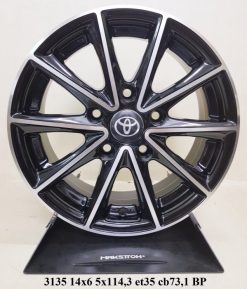 Mâm xe Innova màu đen bóng size 14 inch