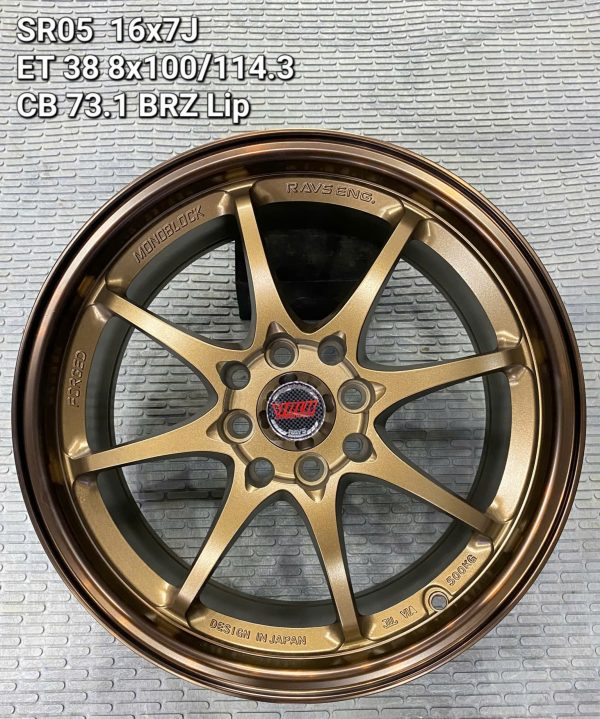 Mâm xe VF3, Morning, Vios, Ford Fiesta 16 inch màu vàng