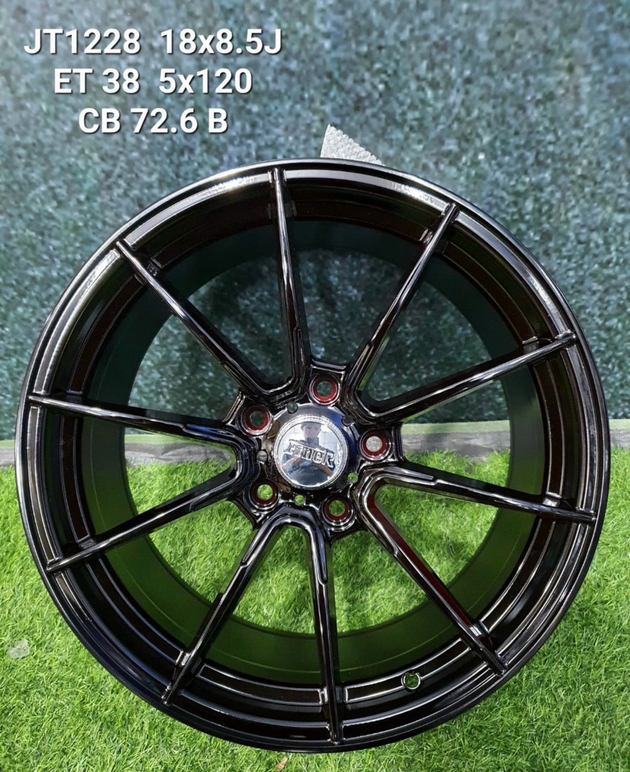 Lazang Vinfast VF7, Lux A18, BMW 18 inch đen bóng