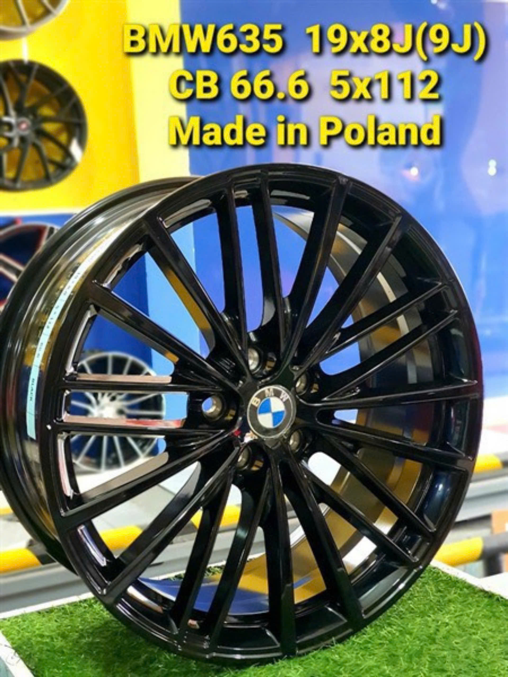 Mâm BMW hệ 5x112 19 inch