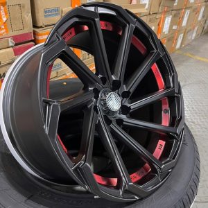 Mâm xe City 16 inch viền đỏ