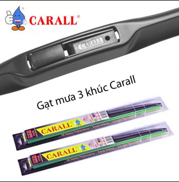 Gạt mưa 3 khúc chính hãng Carall công nghệ Nhật Bản