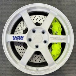 Mâm xe Kia Forte, Grandis, Camry 17 inch màu trắng 6 cánh