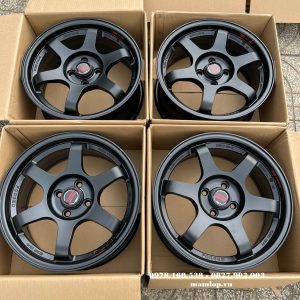 Mâm xe 16 inch 4 lỗ màu đen cho Vios, Morning, City, Accent, VF5, VF3